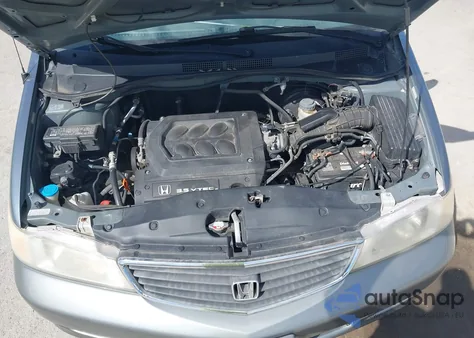 2001 Honda Odyssey Ex from USA, damaged, VIN 2HKRL18601H502279